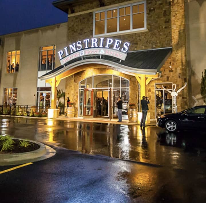 Pinstripes in Norwalk offers a combination of a night of fun bowling or playing bocce ball with made-from-scratch food.