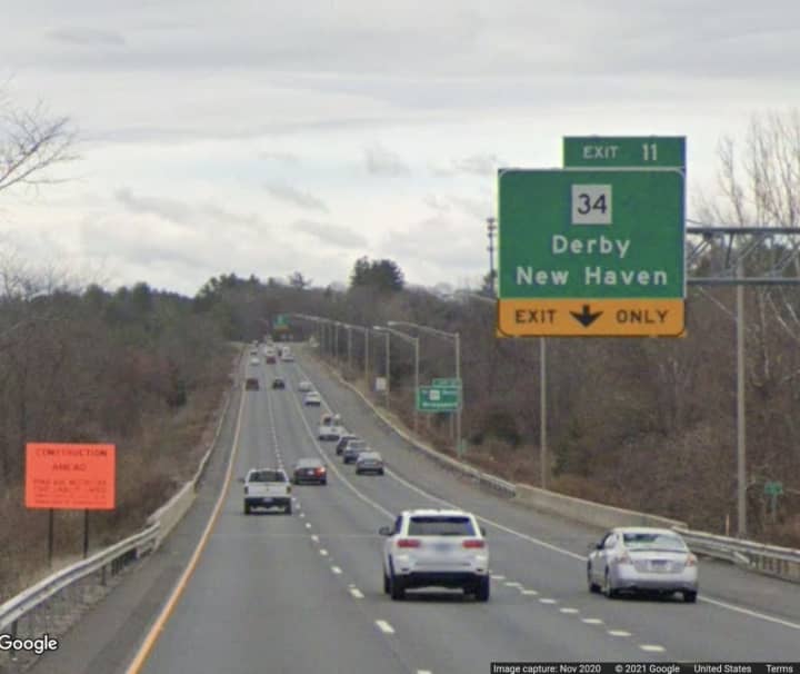 I-84 in Newtown is closed after a pedestrian was struck by a tractor-trailer.