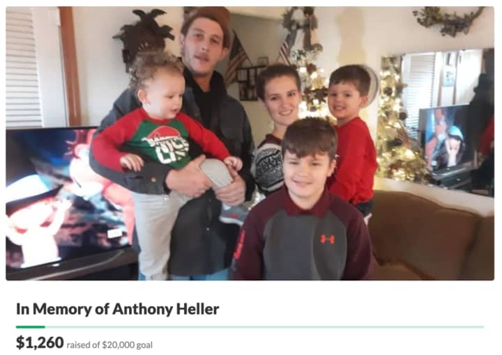 Support is surging for a Pennsylvania mother and her three sons after their father died of suicide at just 27 years old.