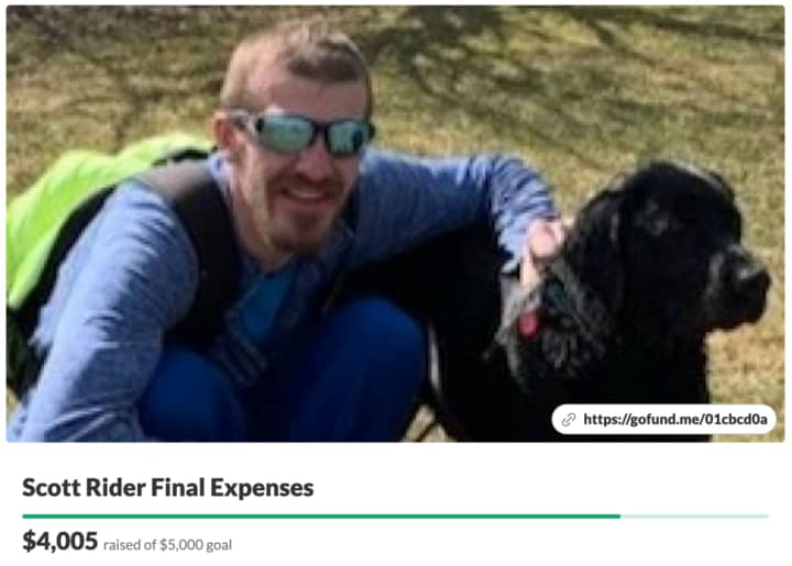 More than $4,000 had been raised as of Friday morning on a GoFundMe created to assist with Rider’s final expenses.