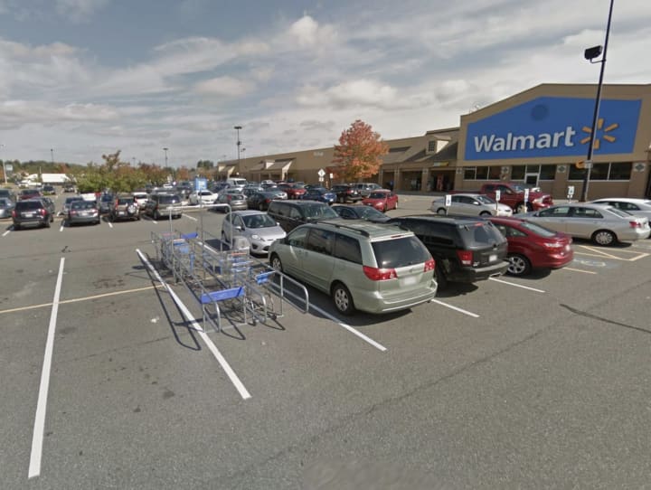 A Western Mass woman was arrested for OUI after hitting a baby stroller in a parking lot.