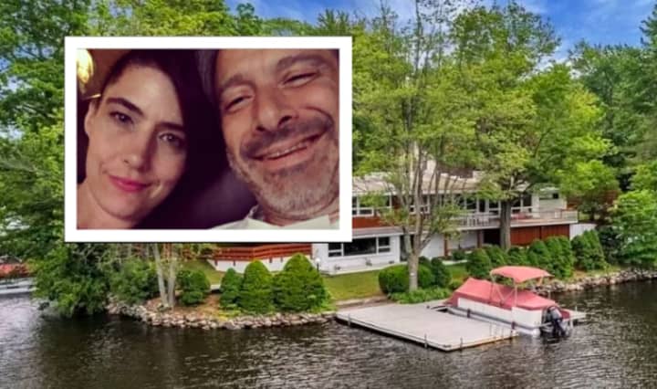 Kathleen Hanna and Adam &quot;Ad-Rock&quot; Horovitz are selling their lakefront home in Hewitt.