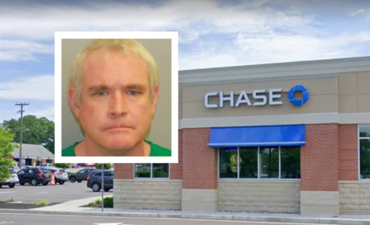 Patrick Callahan robbed the Chase Bank on Route 37 in December 2019, authorities said.