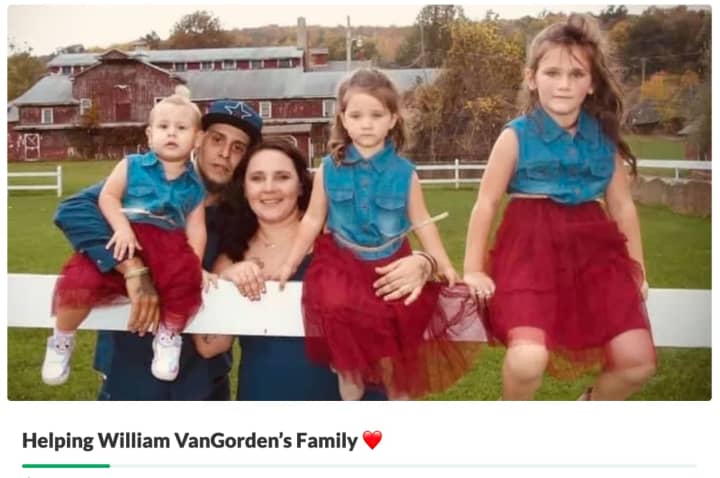 More than $1,310 had been raised on GoFundMe as of Monday for the family of Sussex County native and beloved father William D. VanGorden, who died suddenly at Newton Medical Center on Oct. 21 at the age of 31.