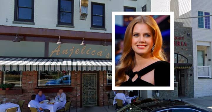 Amy Adams was spotted at Anjelica&#x27;s in Sea Bright.