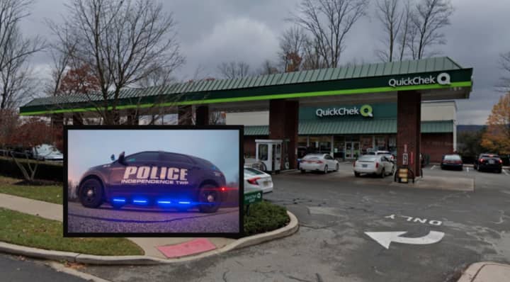 QuickChek on Route 517 in Independence Township was robbed at gunpoint Wednesday night, according to reports citing local police.