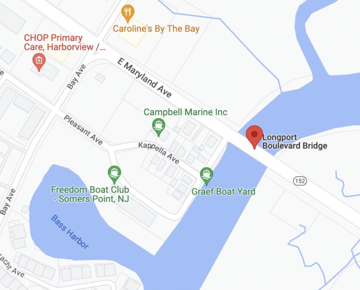 A body was found in the water near Longport Boulevard Bridge.
