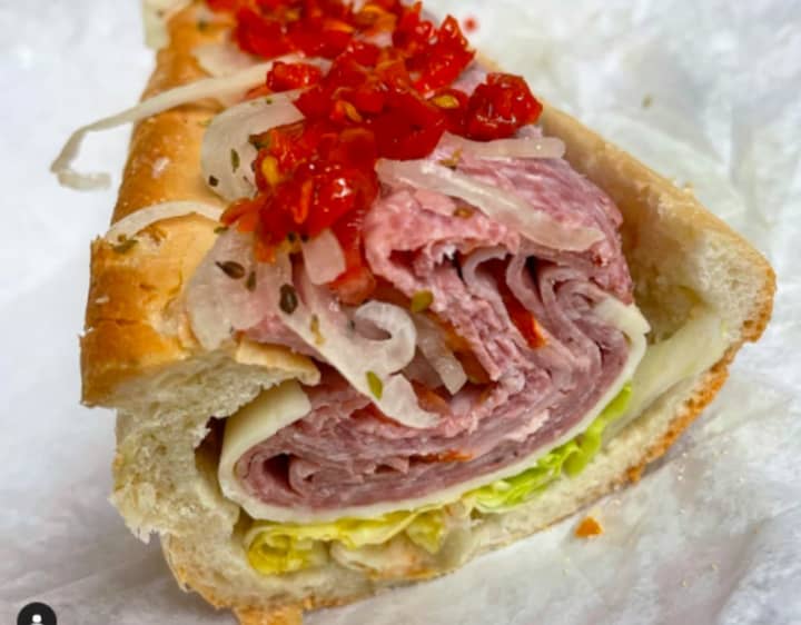 Hoagie from White House Sub Shop