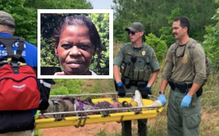 Aletha Gee Walton was found after an eight-day search, nearly three miles from the starting point.