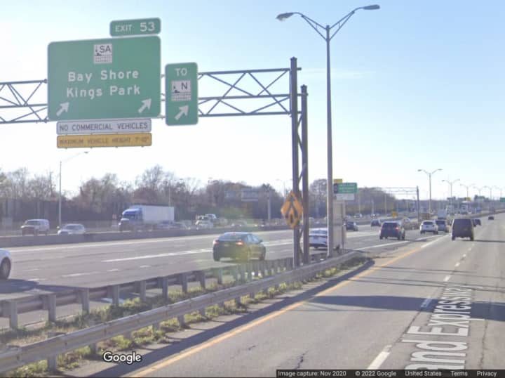 Long Island Expressway in Islip.