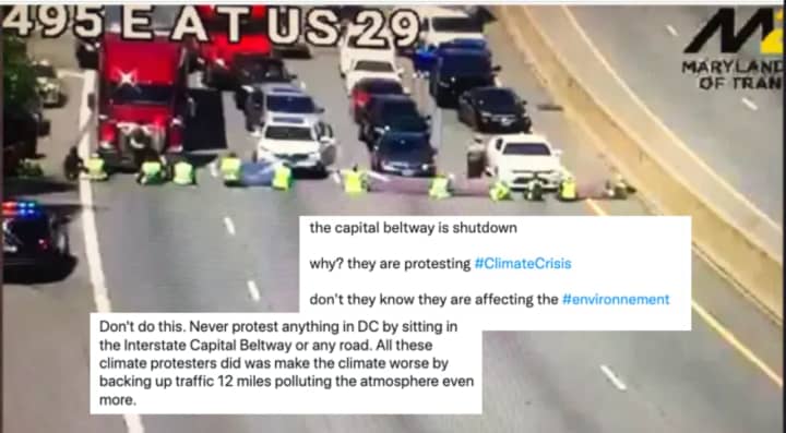 Fourteen protesters were arrested after closing the Capital Beltway July Fourth.