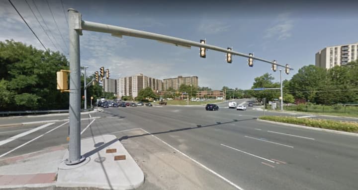 Police closed the intersection of Route 1 and Huntington Ave in Alexandria for several hours Thursday morning after a car hit and pedestrian and drove off.