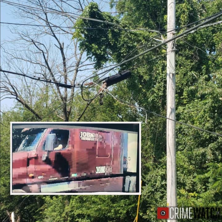 Police are seeking information following a hit-and-run crash that took down wires and caused a several-hour road closure in the Lehigh Valley.