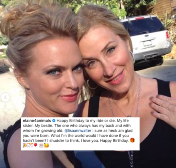 Meredith Blake and Chessy are besties in real life.
