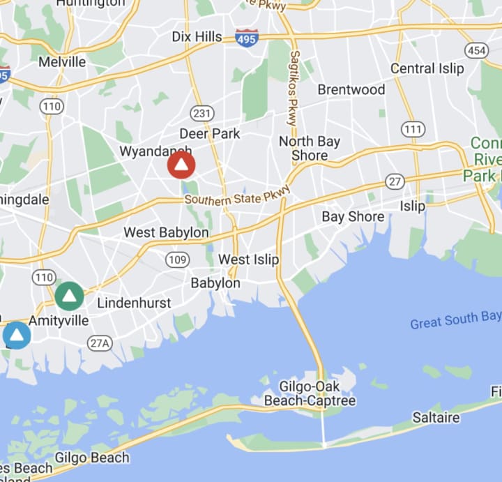 Several thousand Long Islanders started the day without power.