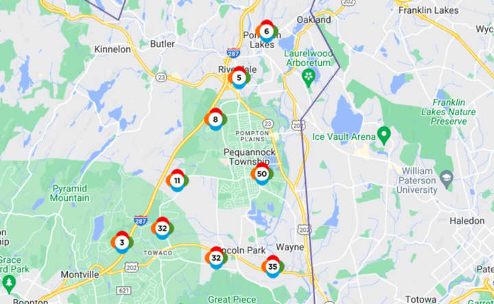 Oct. 8 outages.