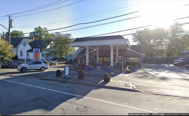 A customer drove away from a gas station in Armonk at 360 Main St. with the fuel nozzle still attached to their car.