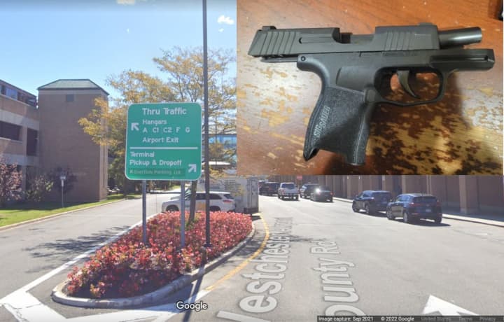 TSA agents stopped a man from bringing a loaded gun on a flight at the Westchester County Airport.