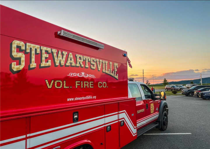 Stewartsville Volunteer Fire Company assisted at the scene of a deadly Warren County fire Sunday night.