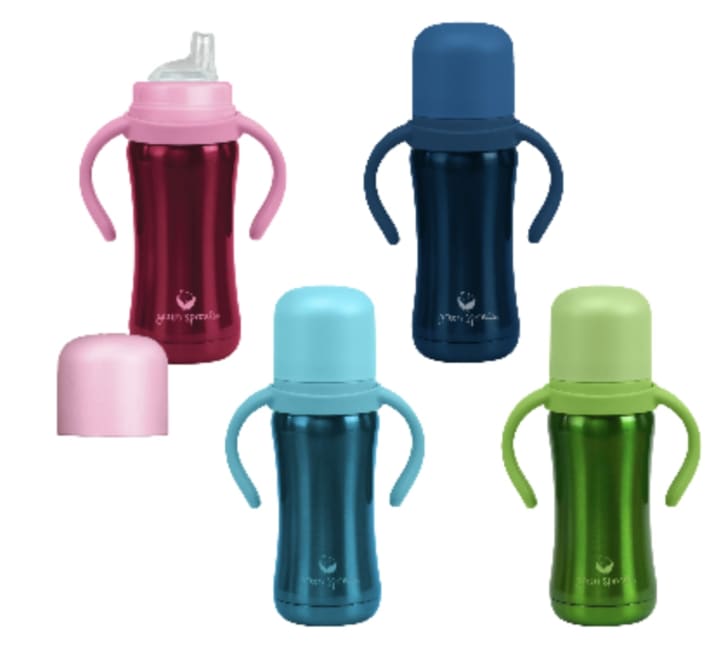Recalled Green Sprouts Stainless Steel Sippy Cup