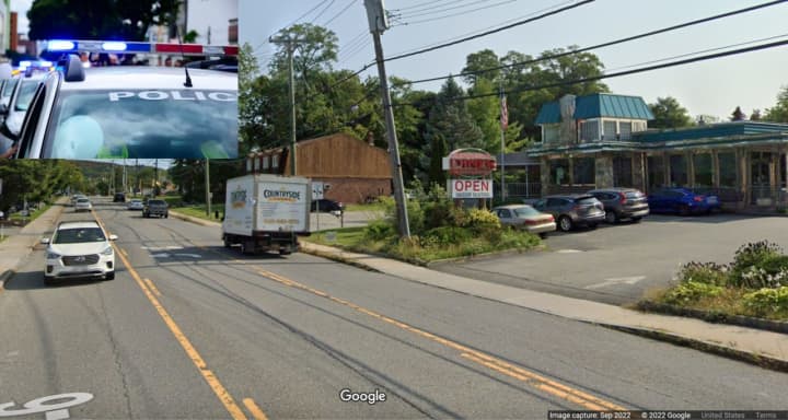 The incident happened in Yorktown on East Main Street (Route 6) in the area of the Mohegan Diner, police said.