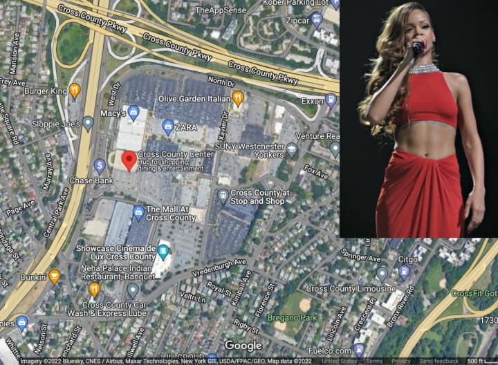 Rihanna will open a Savage X Fenty lingerie store in Yonkers at the Cross County Center.