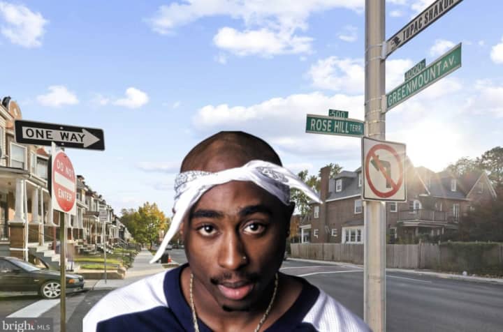 Tupac&#x27;s childhood Baltimore home is up for sale.