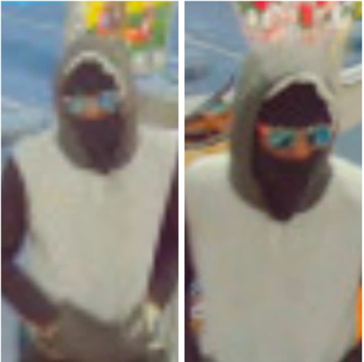 Police in Bensalem are searching for the man who they say held up a 7-Eleven at gunpoint early Monday, Dec. 19.