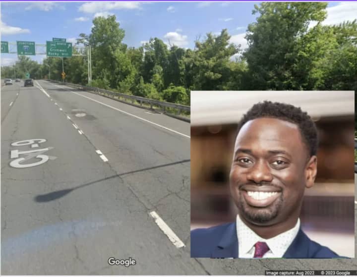 The area of the wrong-way crash that killed State Representative Quentin “Q” Williams and Katie Kimeda Mustafj.