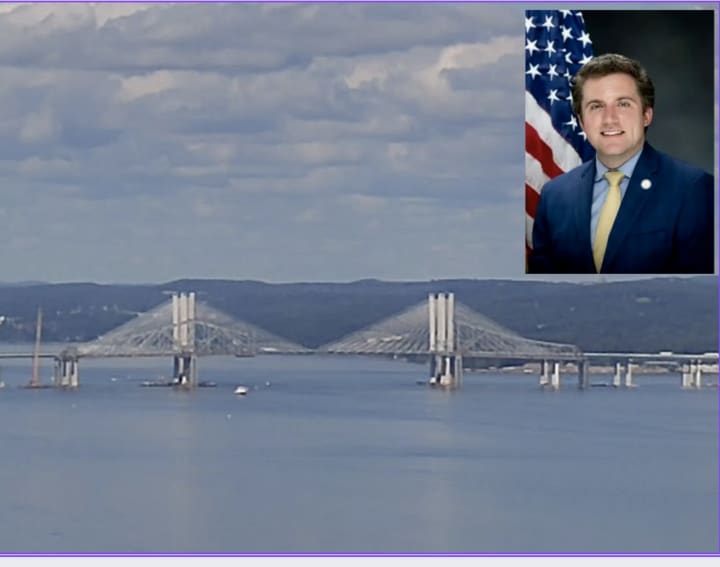 Sen. James Skoufis is working to change the name of the Mario Cuomo Bridge back to the Tappan Zee Bridge.