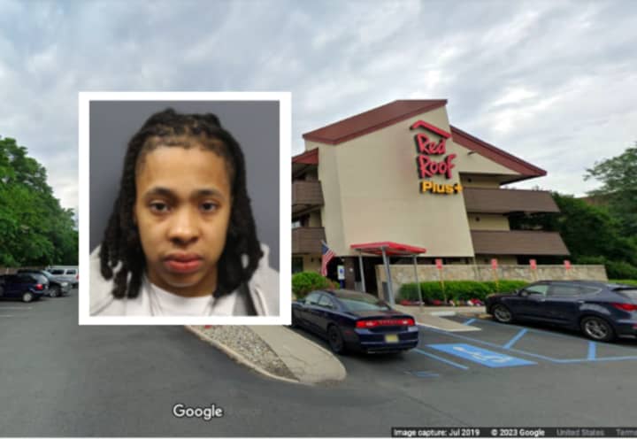 Doniesha Coar was found with bullets and a car stolen in 2003 at the Red Roof Inn in Secaucus, police said.