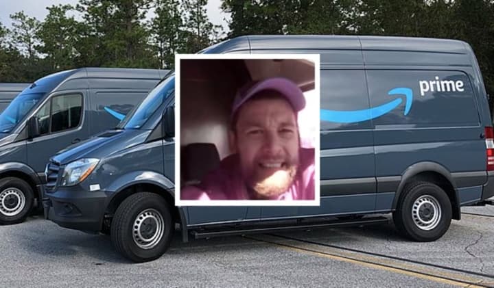 Amazon van thiefPolice in Loudoun County are on the lookout for a man who they say stole an Amazon delivery van.
