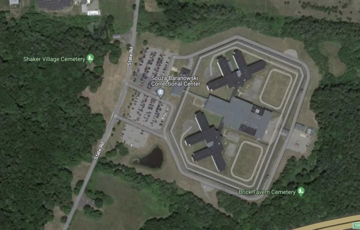 The incident occurred at Souza-Baranowski Correctional Center in Lancaster
