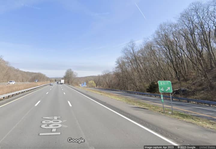 The crash happened on the northbound side in Northern Westchester at around 3 p.m. Sunday, April 14 in Bedford north of Exit 4 (Route 172).