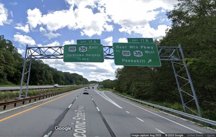 The southbound Taconic State Parkway in Yorktown will be affected by upcoming lane closures.