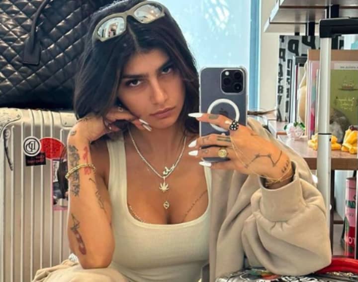 Miakakifa - Playboy Drops MoCo Porn Star Mia Khalifa After Requests For Better Footage  Of Hamas Attacks | Montgomery Daily Voice
