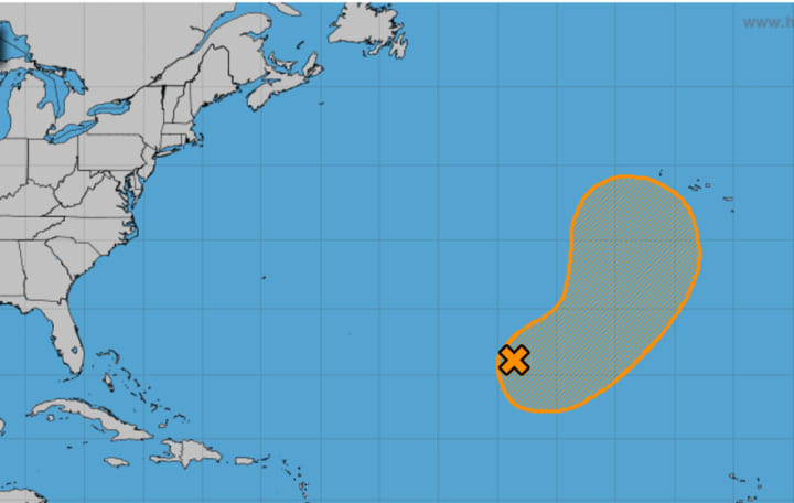 The system is now located in the central subtropical Atlantic.
  
