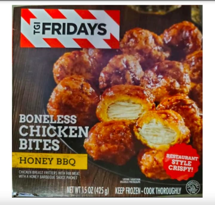 &nbsp;TGI Fridays boneless chicken bites
  
