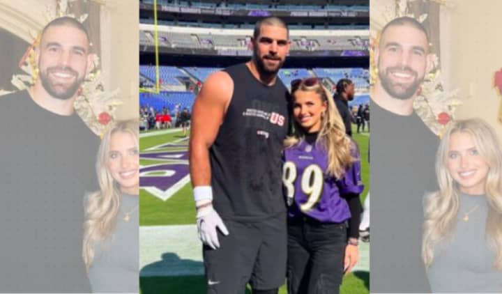 New Jersey native Elena Yates and Ravens tight end Mark Andrews are a couple.