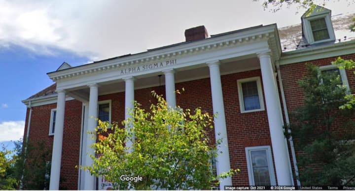 Alpha Sigma Phi house, whose organization was cited for misconduct by UMD admins.