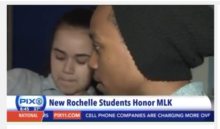 Students in New Rochelle have produced a film about Martin Luther King Jr. that was featured on WPIX Channel 11.