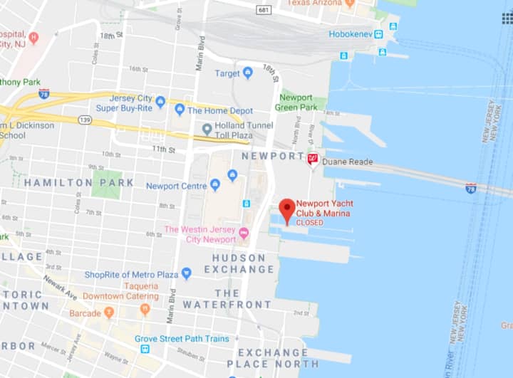 A body was pulled from the water in Jersey City Tuesday
