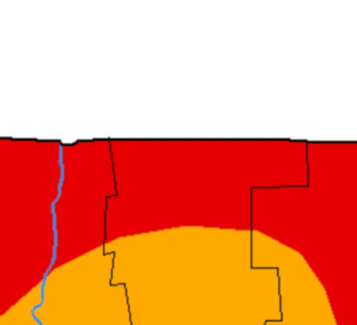 Drought conditions in Connecticut as of Oct. 1