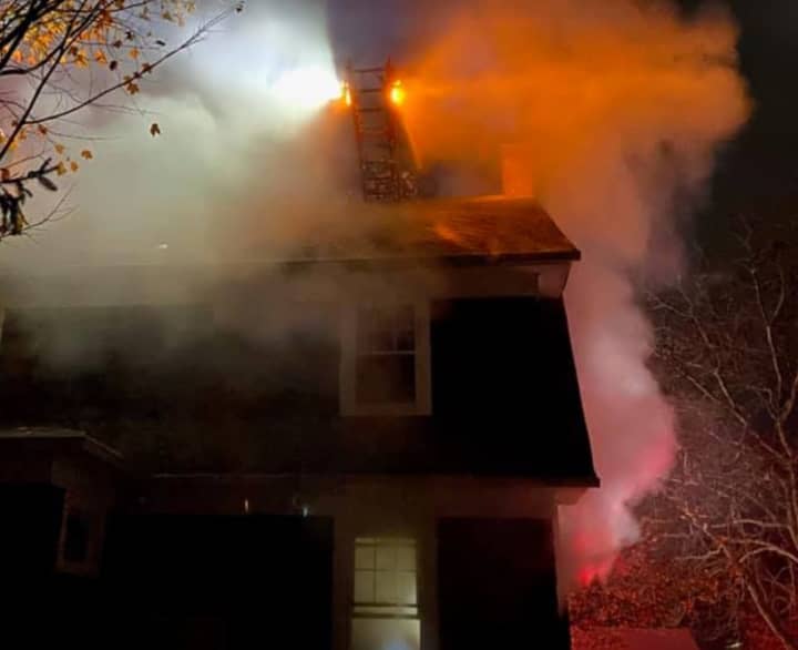 Fire in Wallingford on Wednesday, Oct. 28