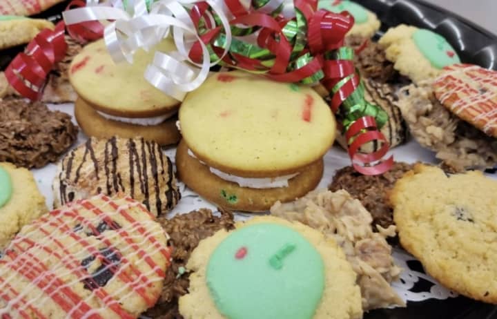 Holiday cookie platter from Dad&#x27;s Keto Kitchen