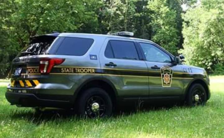 Pennsylvania state police vehicle.