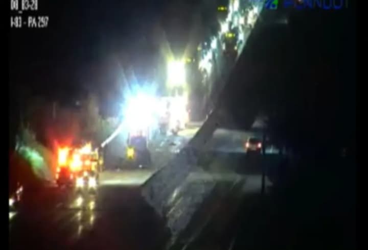 Fatal crash along Interstate 83 in York.