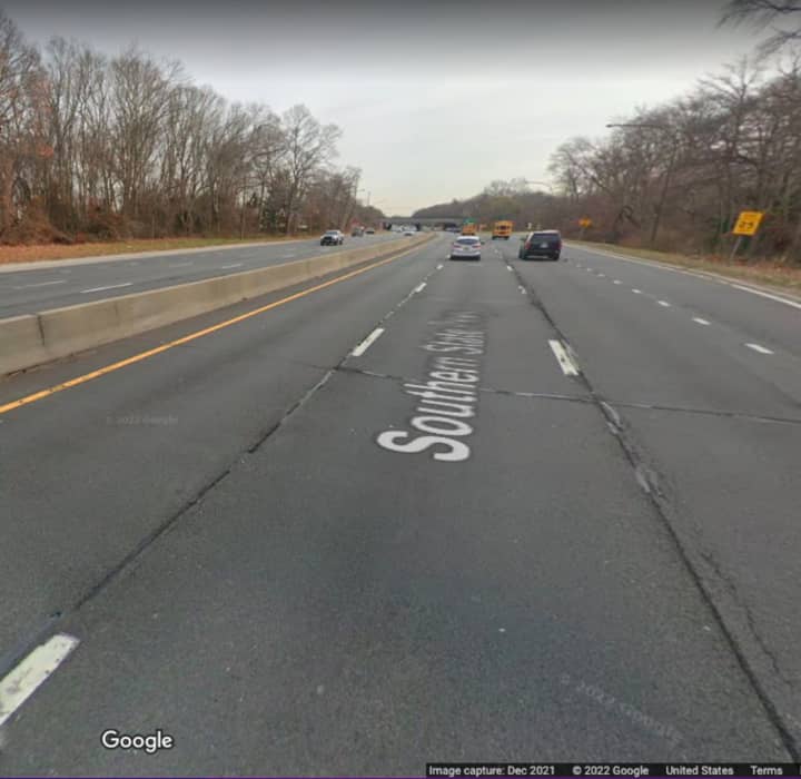 The Southern State Parkway in North Babylon.