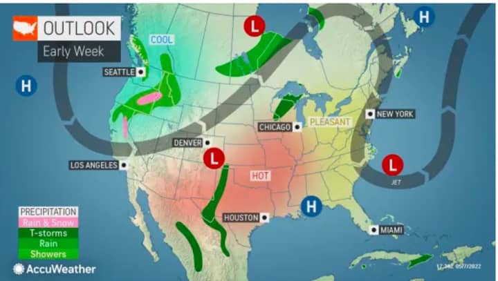 A very un-springlike stretch of rainy and raw days can now be put in the rearview mirror as dry and warmer conditions will mark a big shift in the weather pattern.