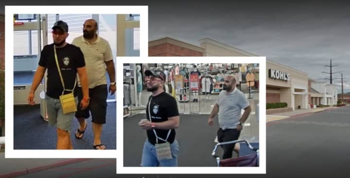 The scam suspects on security camera at Kohl&#x27;s in Harrisburg.